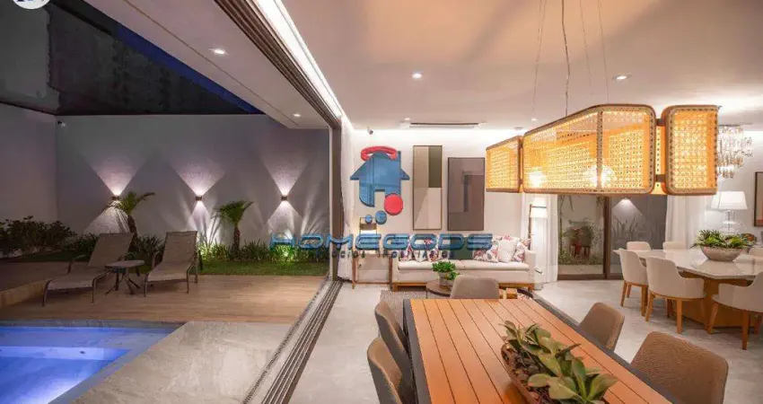 Casa de condomínio para venda em loteamento residencial arborais de 309.00m² com 3 quartos, 3 suites e 4 garagens