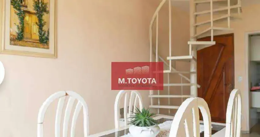 Cobertura para venda em jardim bom clima de 120.00m² com 2 quartos e 1 garagem