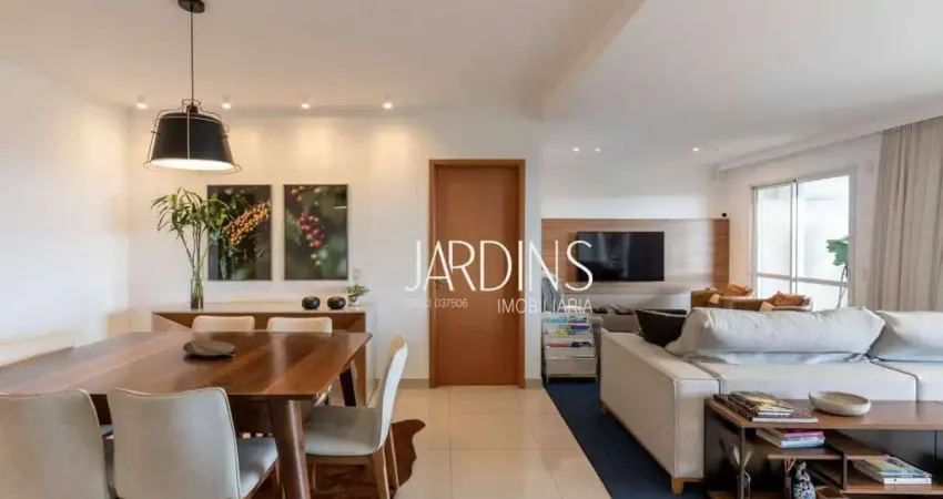 Apartamento para venda em jardim botânico de 158.00m² com 3 quartos, 3 suites e 2 garagens