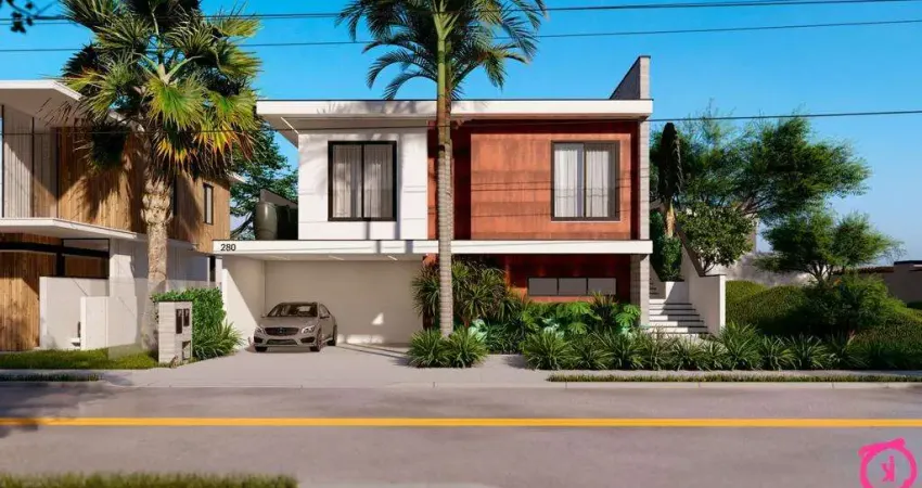 Casa de condomínio para venda em condomínio residencial mont’ alcino de 267.17m² com 4 quartos, 4 suites e 4 garagens