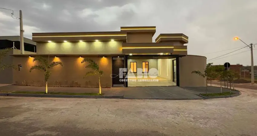 Casa para venda em residencial setsul ii de 135.00m² com 3 quartos, 3 suites e 2 garagens