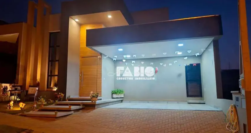 Casa de condomínio para venda em residencial maria julia de 253.00m² com 3 quartos, 1 suite e 2 garagens