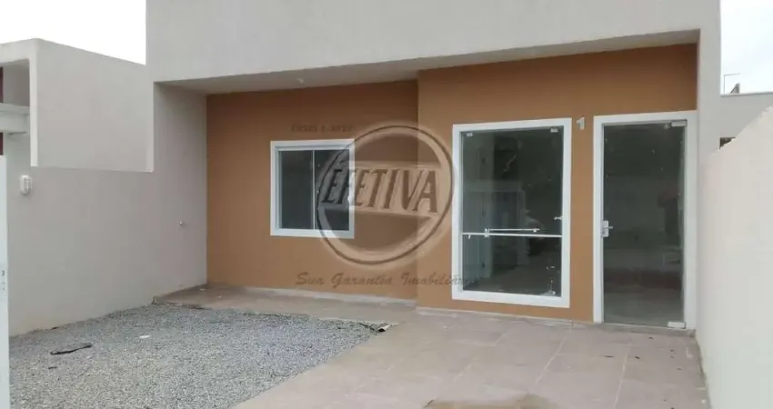 Casa para venda em matinhos de 55.00m² com 3 quartos, 1 suite e 1 garagem