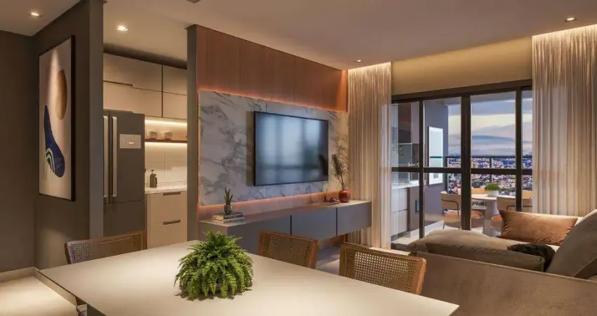 Apartamento para venda em taquaral de 90.80m² com 3 quartos, 1 suite e 2 garagens