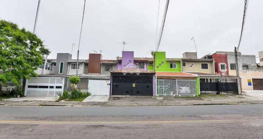 Sobrado para venda em boqueirão de 64.00m² com 3 quartos e 2 garagens