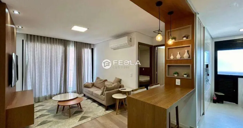 Apartamento para alugar em cambuí de 51.00m² com 1 quarto e 1 garagem