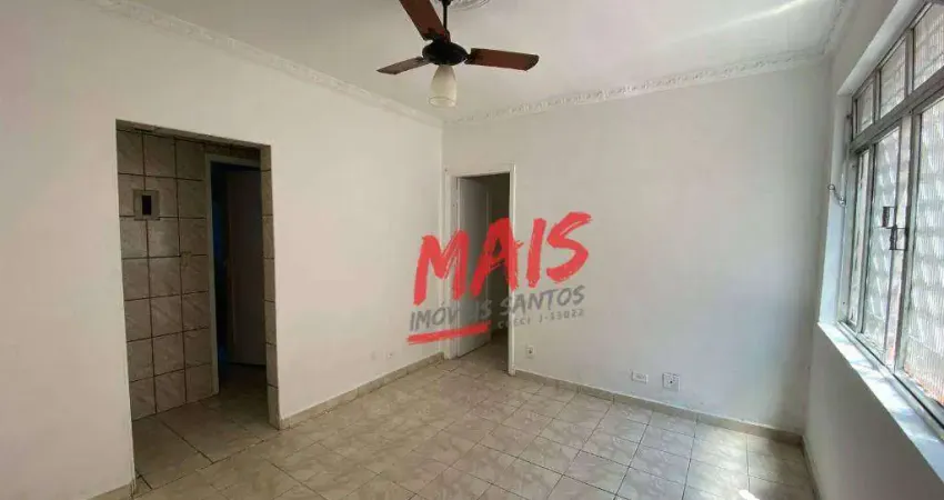 Apartamento para venda em vila matias de 55.00m² com 2 quartos e 1 garagem