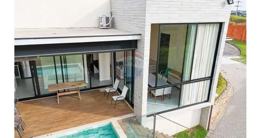 Casa de condomínio para venda em iporanga de 410.00m² com 4 quartos, 4 suites e 6 garagens