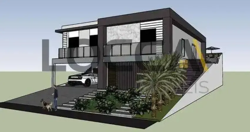 Casa de condomínio para venda em condomínio arara vermelha de 287.00m² com 4 quartos e 4 suites