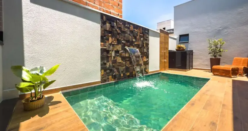 Casa de condomínio para venda em jardim regente de 129.00m² com 3 quartos, 1 suite e 2 garagens