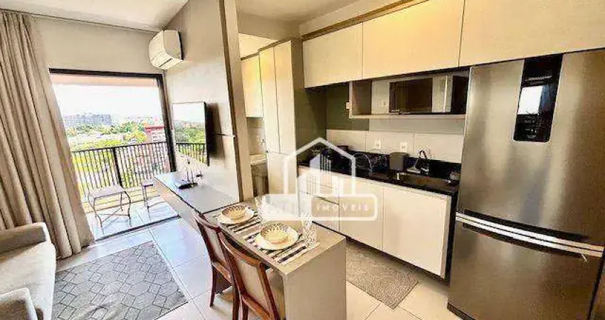 Studio para alugar em jardim redentor de 43.00m² com 1 quarto, 1 suite e 2 garagens