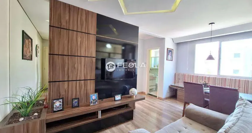 Apartamento para venda em chácara letônia de 50.40m² com 2 quartos e 1 garagem