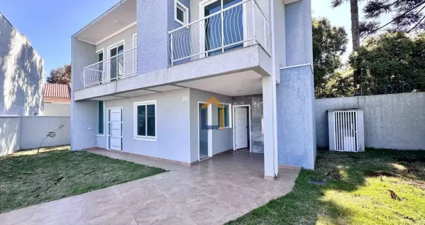 Sobrado para venda em eucaliptos de 153.49m² com 3 quartos, 1 suite e 2 garagens