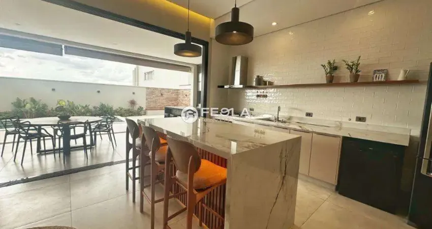 Casa de condomínio para venda em parque novo mundo de 256.00m² com 3 quartos, 3 suites e 4 garagens