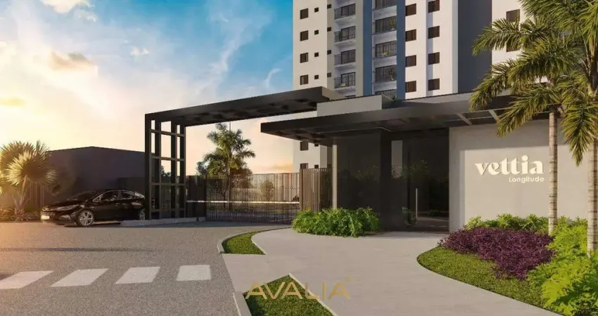 Apartamento para venda em chácara alvorada de 58.17m² com 2 quartos, 1 suite e 2 garagens