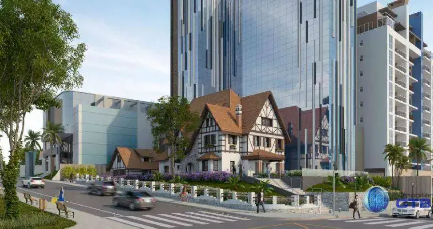 Prédio comercial para alugar em batel de 449.00m² com 2 garagens