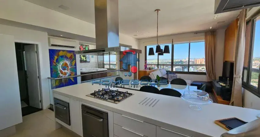 Cobertura para venda e aluguel em cambuí de 140.00m² com 2 quartos, 1 suite e 3 garagens