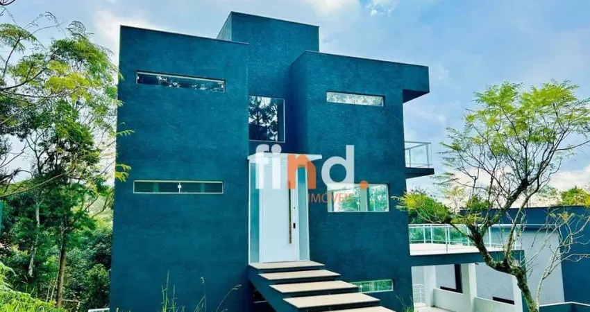 Casa de condomínio para venda em granja viana – parque das artes de 293.00m² com 3 quartos, 1 suite e 4 garagens