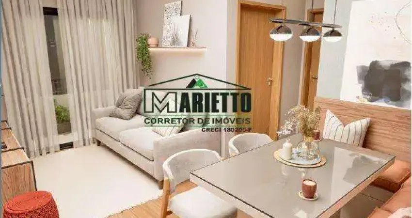 Apartamento para venda em parque campolim de 57.00m² com 2 quartos, 1 suite e 1 garagem