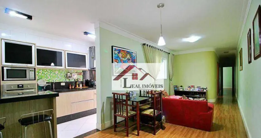 Apartamento para venda em vila assunção de 111.00m² com 3 quartos, 1 suite e 2 garagens