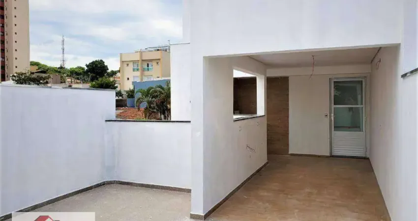 Cobertura para venda em vila floresta de 98.00m² com 2 quartos, 1 suite e 2 garagens