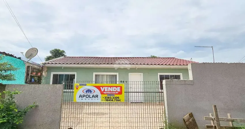 Casa para venda em rio pequeno de 68.00m² com 2 quartos, 1 suite e 1 garagem