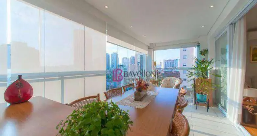 Apartamento para venda em pompeia de 123.00m² com 3 quartos, 3 suites e 3 garagens