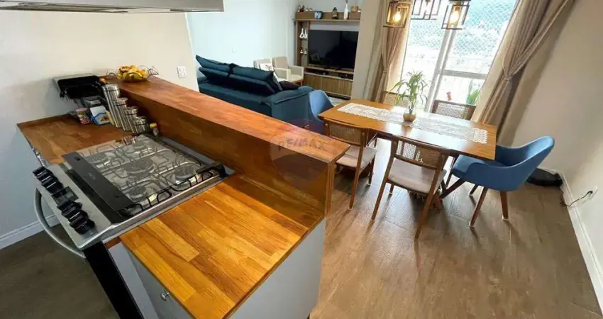 Apartamento para venda em vila mogilar de 68.76m² com 2 quartos, 1 suite e 2 garagens