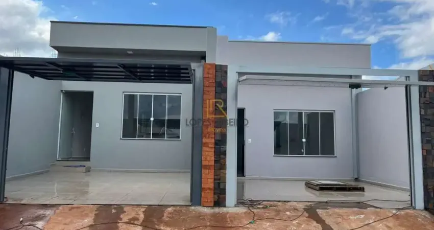 Casa para venda em Residencial Ouro Verde de 100.00m² com 2 Quartos, 1 Suite e 2 Garagens