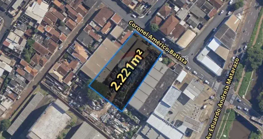 Terreno comercial à venda na Rua Coronel Américo Batista, 237, Ipiranga, Ribeirão Preto