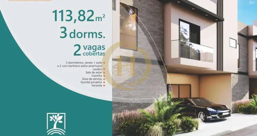 Sobrado para venda em Centro de 113.00m² com 3 Quartos, 1 Suite e 2 Garagens
