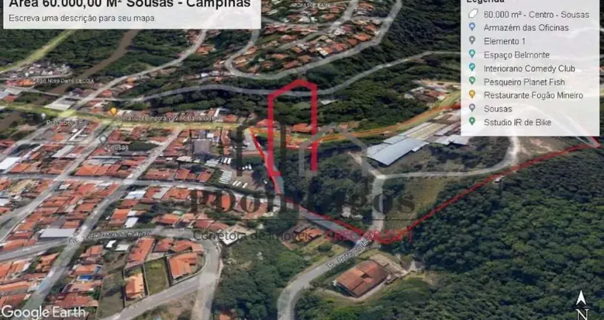 Imóvel Comercial para venda em Jardim Martinelli (sousas) de 60000.00m²