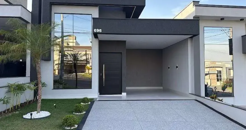 Casa de Condomínio para venda em Condomínio Park Gran Reserve de 161.00m² com 3 Quartos, 3 Suites e 3 Garagens