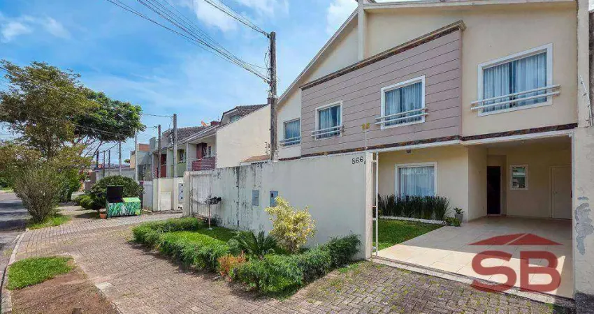 Sobrado para venda em Xaxim de 121.00m² com 3 Quartos, 1 Suite e 3 Garagens