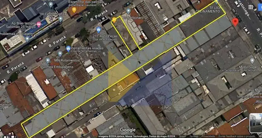 Barracão / Galpão / Depósito para alugar na Rua Paraná, 180, Brás, São Paulo