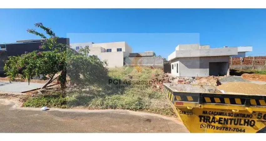 Terreno à venda no Residencial Setsul II, São José do Rio Preto