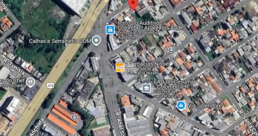 Terreno à venda na Rua Joaquim Rocha, 60, Maracanã, Colombo