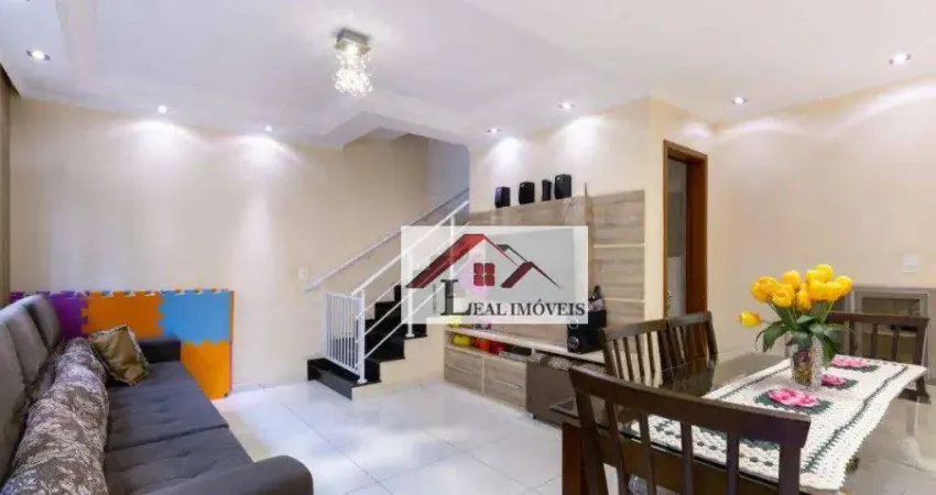 Sobrado para venda em Vila Camilópolis de 120.00m² com 3 Quartos, 1 Suite e 3 Garagens