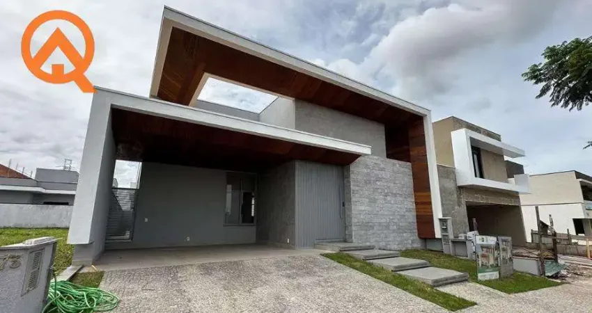 Casa de Condomínio para venda em Santorini Residencial Club de 211.78m² com 4 Quartos, 4 Suites e 4 Garagens