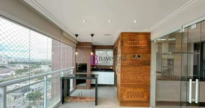 Apartamento para venda em Vila Romana de 92.00m² com 3 Quartos, 1 Suite e 2 Garagens