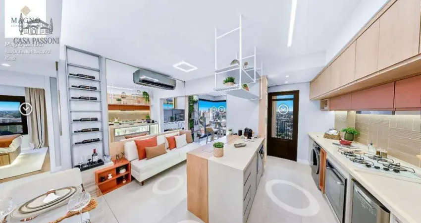 Apartamento para venda em Cambuí de 64.19m² com 2 Quartos, 2 Suites e 1 Garagem