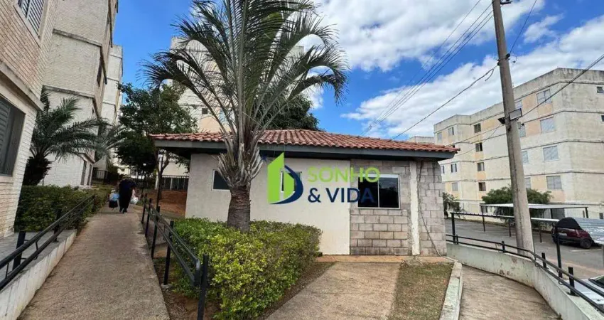 Apartamento para venda em Residencial Sírius de 48.00m² com 2 Quartos e 1 Garagem