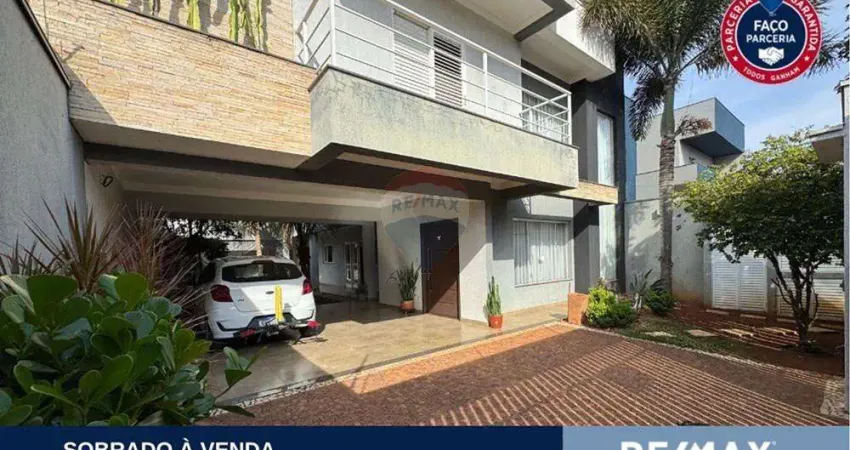 Sobrado para venda em Jardim Terramérica Iii de 290.00m² com 4 Quartos, 2 Suites e 4 Garagens