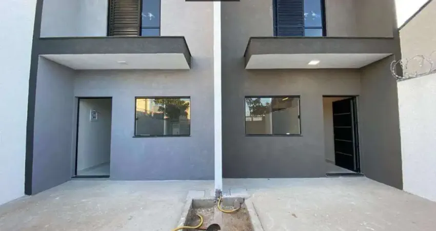 Casa de Condomínio para venda em Loteamento Residencial E Comercial Flamboyant de 83.00m² com 2 Quartos, 2 Suites e 2 Garagens