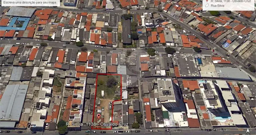 Terreno comercial à venda na Rua Sílvia, 1798441, Osvaldo Cruz, São Caetano do Sul