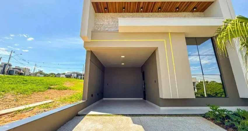 Casa de Condomínio para venda em Condomínio Park Gran Reserve de 139.00m² com 3 Quartos, 1 Suite e 3 Garagens