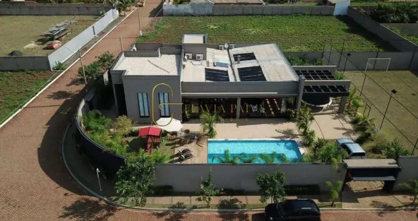 Casa para venda em Recanto Do Rio Pardo de 450.00m² com 4 Quartos, 4 Suites e 10 Garagens
