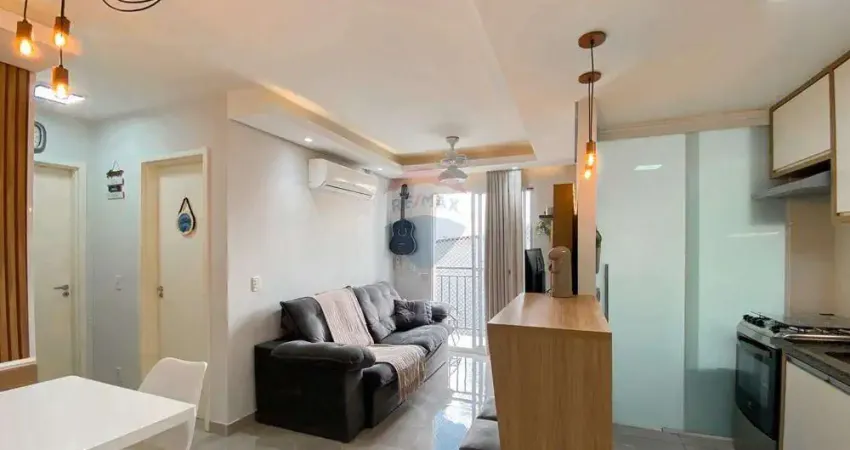 Apartamento para venda em Jardim Ipê I de 48.00m² com 2 Quartos, 1 Suite e 1 Garagem