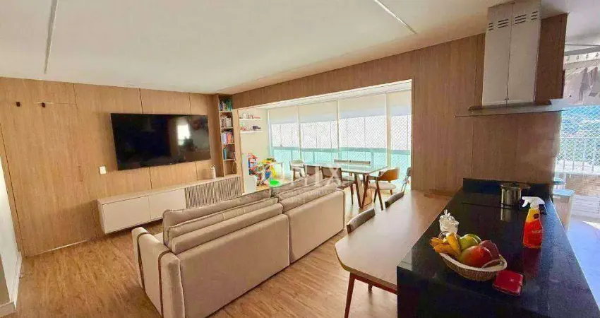 Apartamento para venda e aluguel em Vila Mogilar de 116.00m² com 3 Quartos, 3 Suites e 2 Garagens