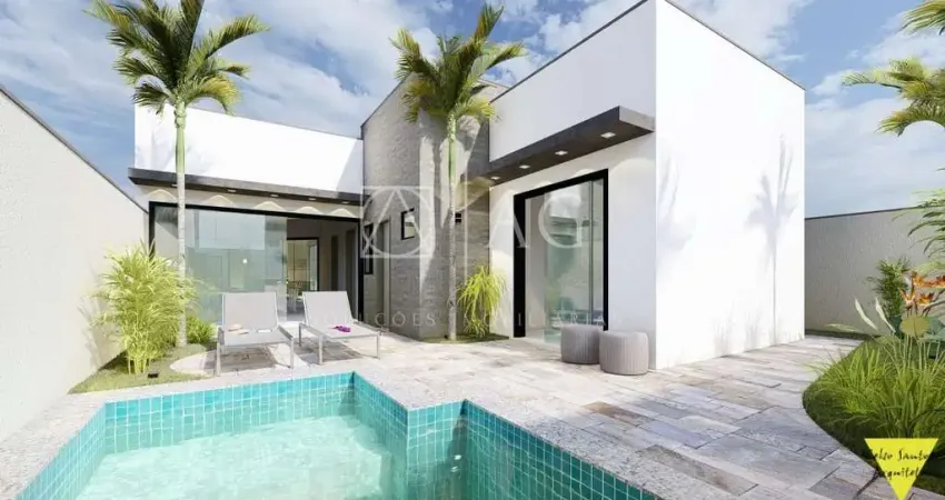 Casa de Condomínio para venda em Residencial Alto Do Castelo de 182.00m² com 3 Quartos e 3 Suites